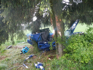 Tragická nehoda u Hracholusk