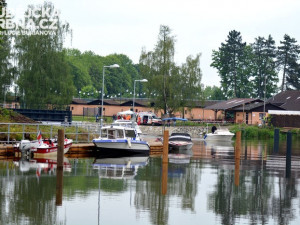 Přístav pro rekreační lodě v Hluboké nad Vltavou