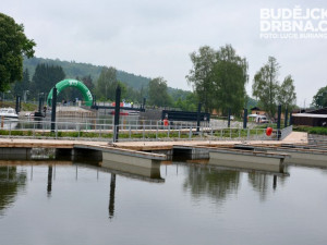 Přístav pro rekreační lodě v Hluboké nad Vltavou