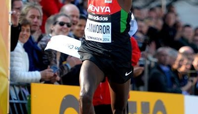 Mistr světa v půlmaratonu Geoffrey Kipsang Kamworor