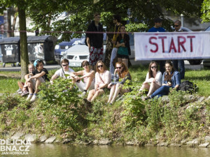 Raftové primátorky na řece Malši