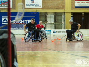 Trénink vozíčkářů FBC United České Budějovice