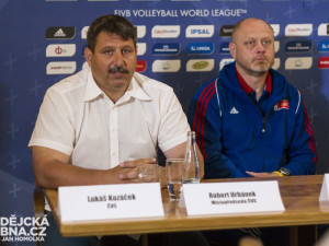 Tisková konference ke Světové lize ve volejbale mužů v Českých Budějovicích