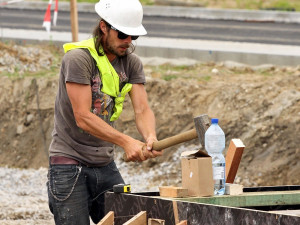 Výstavba Parku Čtyři Dvory