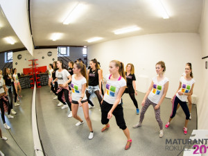 Nácvik vystoupení s NG Dance Crew