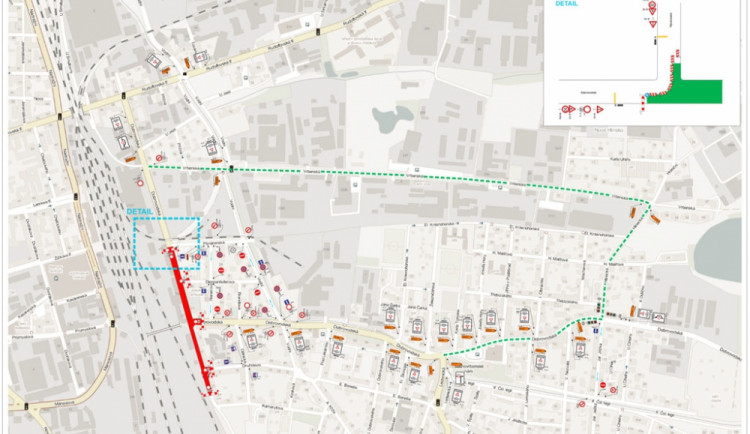 Uzavření Dobrovodské ulice