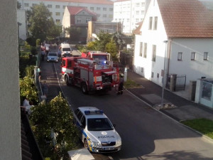 Dům se nachází v těsné blízkosti budějcké nemocnice