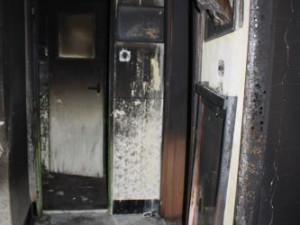 Vybavení domu bylo zničeno