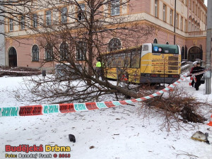 Havárie autobusu na Senovážném náměstí se stala vloni v březnu