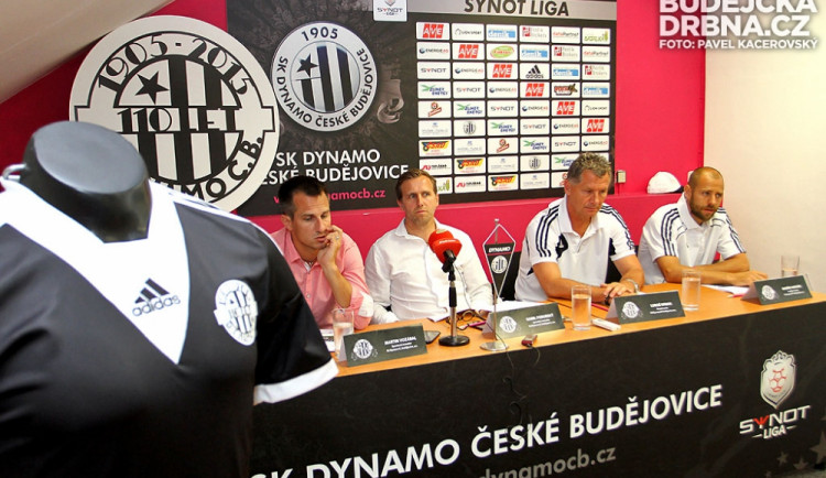 Tisková konference Dynama České Budějovice před startem Synot ligy