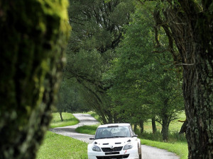 Testování továrního týmu Škoda Motorsport na tratích Rallye Český Krumlov