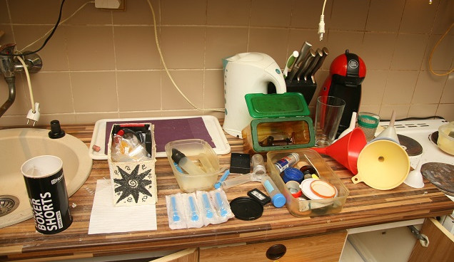 Varna pervitinu v budějcké Riegrově ulici