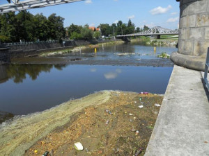 Místo nálezu mrtvé ženy