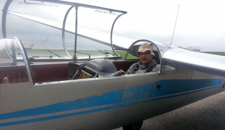 Jeden z rozhodčích závodu Jiří Liška