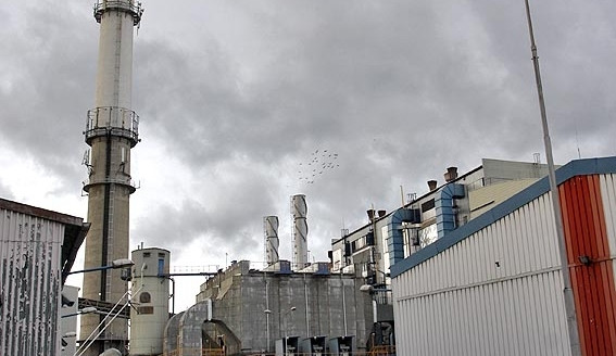 Teplárenský komín