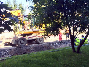 Budějčáci jsou naštvaní. Práce na Dobrovodské jdou pomalu