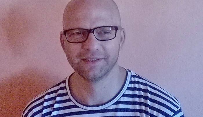 Jeden z organizátorů festivalu Houpačka Kamil Zeman