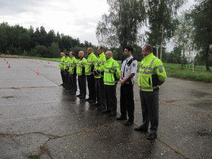 Soutěž jihočeských dopravních policistů Regulovčík 2014