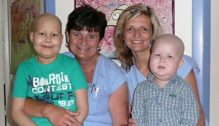 Tomášek a Péťa, pacienti dětské hematoonkologie