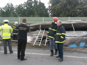 Nehoda linkového autobusu u Plané nad Lužnicí