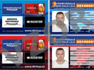 Vzor registračního průkazu hráče RHL