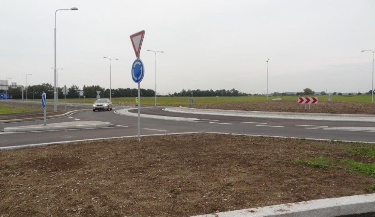 Turbo okružní křižovatka v Českých Budějovicích