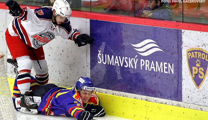 Svůj první gól v nové sezoně dal proti Šumperku Luboš Rob