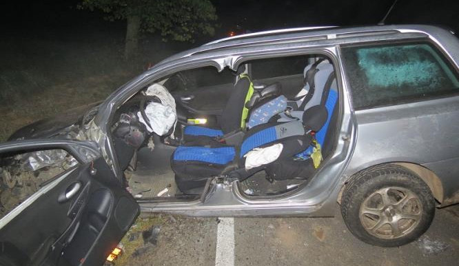 Ve fiatu cestovala čtyřčlenná rodina