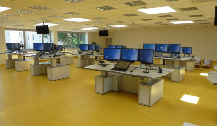 Integrované operační středisko (archiv Policie ČR)