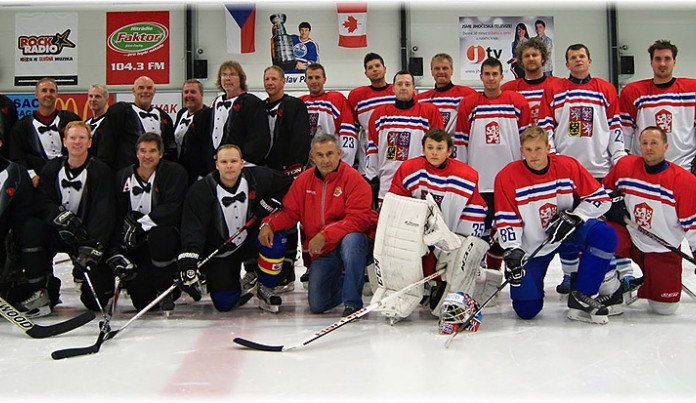 Kanaďané hráli s budějckým Nároďákem