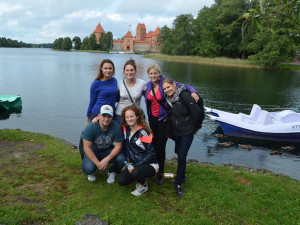 Český tým s hlavní organizátorkou Linou
