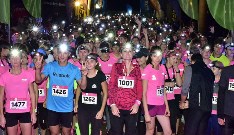 Night Run na pražské Letné
