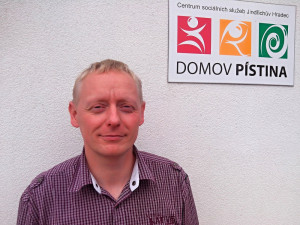 Vedoucí Domova Pístina Aleš Adamec
