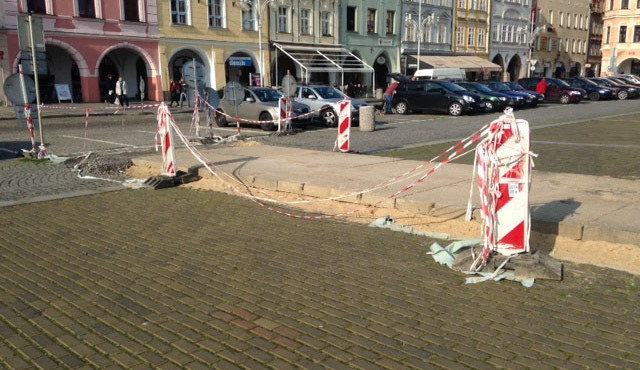 Ozdoba budějckého náměstí objektivem čtenáře