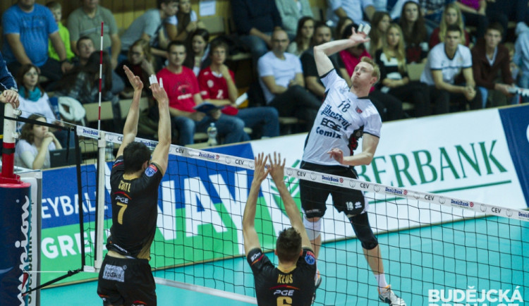 VK Jihostroj České Budějovice - PGE Skra Belchatow 1:3