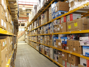 Centrální sklad levneELEKTRO.cz na Rudolfovské třídě