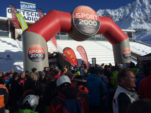 Skitest značky Sport 2000 v rakouském Söldenu