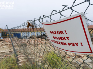 Demolice bývalých českobudějovických kasáren Julia Fučíka