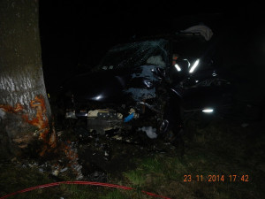 Tragická dopravní nehoda u Všechova