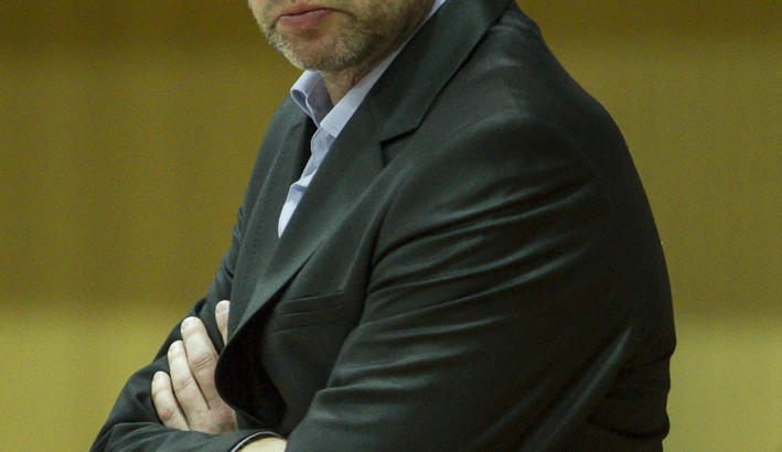 Trenér Jihostroje Jan Svoboda doufá, že se jeho svěřencům konečně podaří v Lize mistrů bodovat