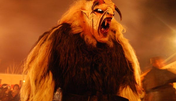 Krampus show v Kaplici