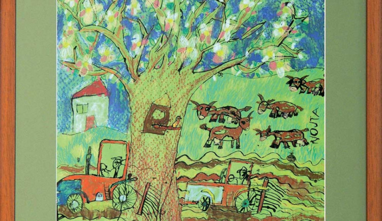 Patronem obrazu s názvem Pracovití zemědělci je jihočeský hejtman Jiří Zimola