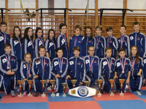 Karatisté z Budějc dominovali a ovládli domácí šampionát