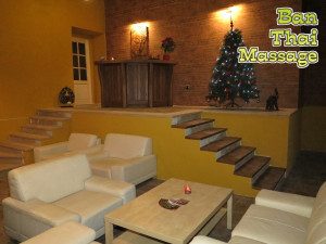 Interiér masážního salónu