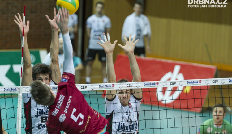 VK Jihostroj České Budějovice - Precura Antverpy 0:3