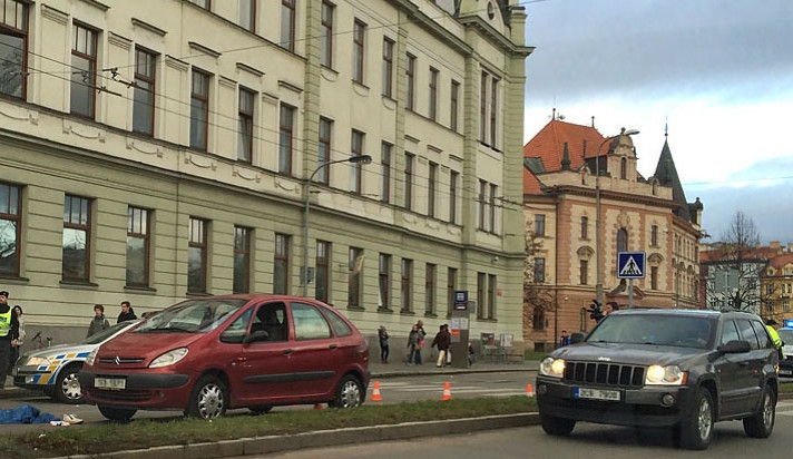 Místo tragické nehody