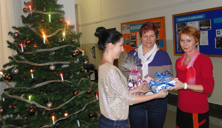 Předání dárečků