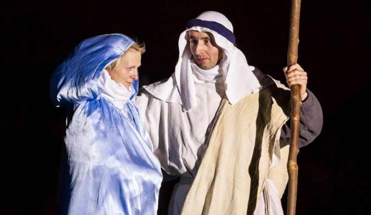 Živý betlém na Piaristickém náměstí