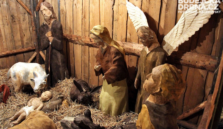 Betlém na českobudějovickém náměstí