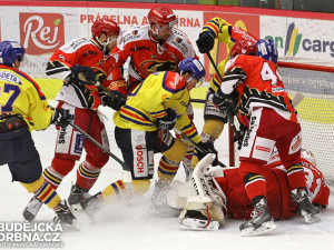 ČEZ Motor České Budějovice - LHK Jestřábi Prostějov 5:2